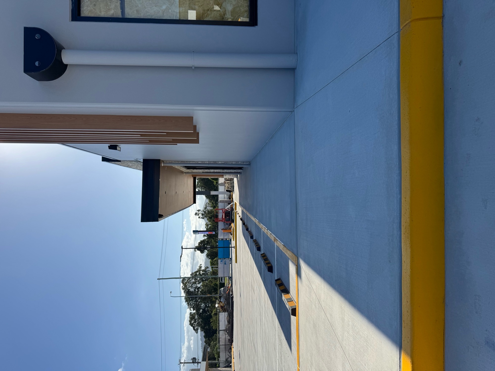 Densified commercial concrete slab - clean, hardened, dust-free finish